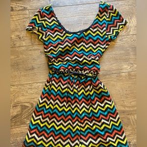 Chevron As U Wish dress